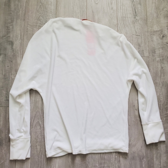 NWT Lilly Pulitzer One-shoulder Velour White Top (small) - Picture 7 of 9